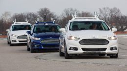 Ford тестирует новый гибридный Fusion с автопилостом
