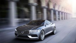 Volvo поделилась изображениями концептуального внедорожника Volvo Concept XC Coupe.