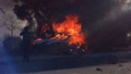 Пол Волкер погиб в огне, в аварии Пол Волкер погиб в огне, в аварии