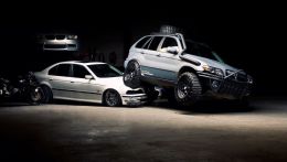 Видео про поведение BMW X5 в кузове E53 на бездорожье